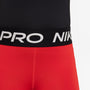 Shorts Dri-FIT de 13 cm para niña talla grande Nike Pro – Rojo universitario/Blanco – vista 4