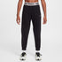 Joggers Dri-FIT para niña talla grande Nike Pro Fleece – Negro/Negro/Violeta platino/Blanco – vista 1