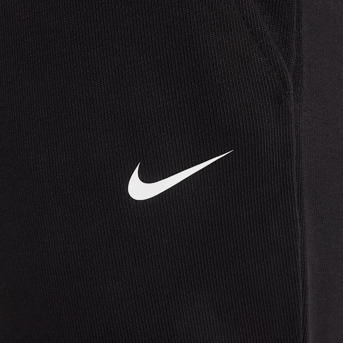 Joggers Dri-FIT para niña talla grande Nike Pro Fleece – Negro/Negro/Violeta platino/Blanco – vista 5