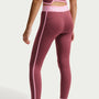 Leggings de largo completo para niña talla grande Nike Pro – Rosa humo/Rosa amanecer/Blanco – vista 3