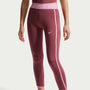 Leggings de largo completo para niña talla grande Nike Pro – Rosa humo/Rosa amanecer/Blanco – vista 2