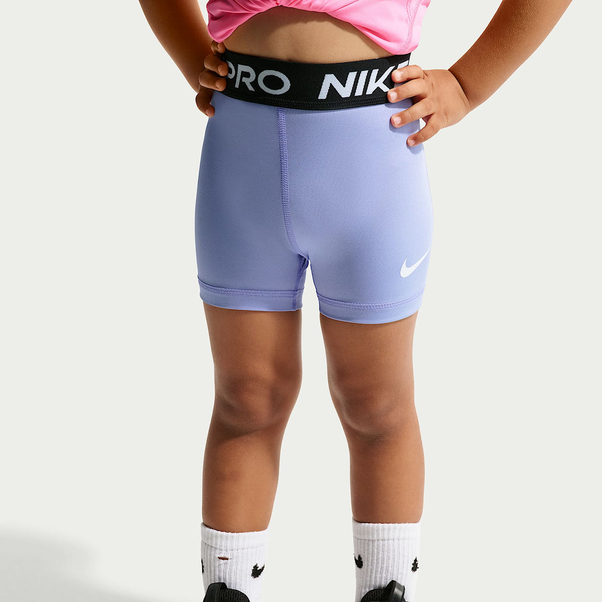 Shorts Dri-FIT infantiles Nike Pro – Cardo claro – vista 2