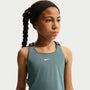 Camiseta de tirantes Dri-FIT para niñas talla grande Nike Pro – Pizarra mineral/Negro/Blanco – vista 1