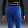 Leggings para niña talla grande Nike Pro Dri-FIT – Royal juego/Negro/Blanco – vista 3