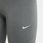Leggings para niña talla grande Nike Pro Dri-FIT – Carbono jaspeado/Blanco – vista 4