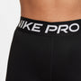 Leggings para niña talla grande Nike Pro Dri-FIT – Negro/Blanco – vista 3