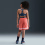 Nike Pro Swoosh Bra deportivo para niña talla grande – Azul marino medianoche/Blanco – vista 5