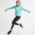 Mallas para niñas talla grande Nike Pro – Negro/Negro/Negro/Blanco – vista 5