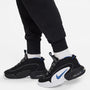Pants ajustados de cintura alta para niñas talla grande Nike Sportswear Club Fleece – Negro/Negro/Blanco – vista 5
