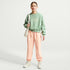 Pants holgados para niños talla grande Nike Sportswear Club Fleece – Naranja ártico/Naranja ártico/Blanco – vista 1