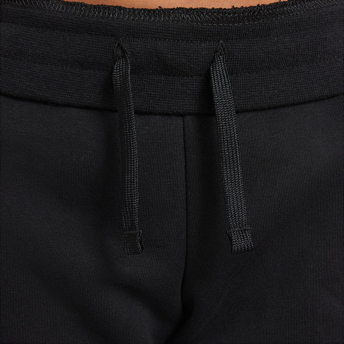 Pants para niña talla grande Nike Sportswear Club Fleece – Negro/Blanco – vista 4