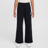 Pants de pierna ancha para niña Nike Sportswear Club Fleece – Negro/Negro/Blanco – vista 1