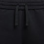 Pants de pierna ancha para niña Nike Sportswear Club Fleece – Negro/Negro/Blanco – vista 3