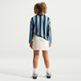 Falda de French Terry para niñas talla grande Nike Sportswear Club – Perla suave/Perla suave/Blanco – vista 5