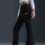 Pantalones de tejido Fleece para niña talla grande Nike Sportswear – Negro/Blanco – vista 2