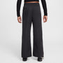 Pants de tejido Woven de pierna ancha para niña talla grande Nike Sportswear – Negro/Blanco – vista 2