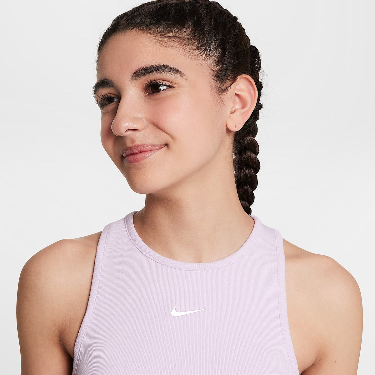 Camiseta de tirantes de tejido rib para niña Nike Sportswear – Muñeca – vista 3