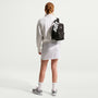 Falda de French Terry para niña talla grande Nike Sportswear Studio Fleece – Abedul jaspeado/Blanco/Blanco – vista 5