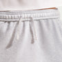Falda de French Terry para niña talla grande Nike Sportswear Studio Fleece – Abedul jaspeado/Blanco/Blanco – vista 6