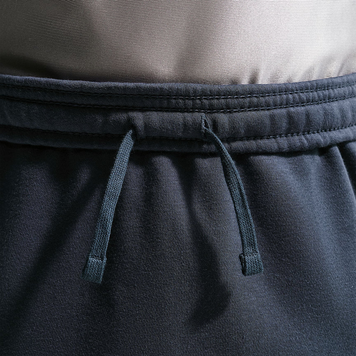 Falda de French Terry para niña talla grande Nike Sportswear Studio Fleece – Trueno azul/Blanco – vista 6