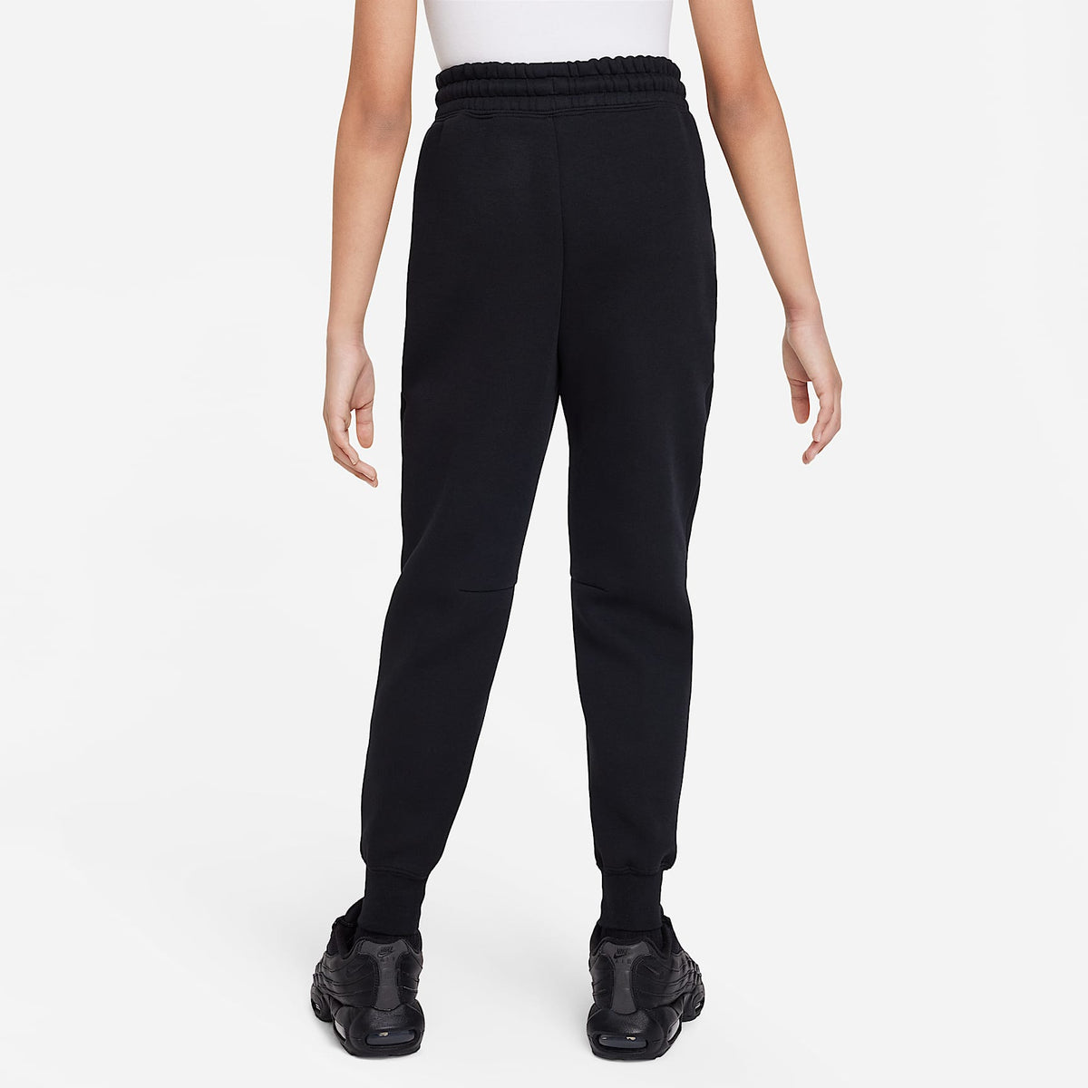 Joggers para niña talla grande Nike Sportswear Tech Fleece – Negro/Negro/Negro – vista 2
