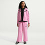 Pants de pierna ancha para niña talla grande Nike Tech Fleece – Rosa amanecer/Negro – vista 1