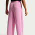 Pants de pierna ancha para niña talla grande Nike Tech Fleece – Rosa amanecer/Negro – vista 3