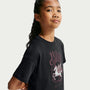 Playera para niña talla grande Nike Sportswear – Negro – vista 3