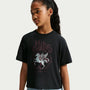 Playera para niña talla grande Nike Sportswear – Negro – vista 1