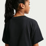 Playera para niña talla grande Nike Sportswear – Negro – vista 2
