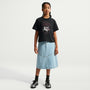 Playera para niña talla grande Nike Sportswear – Negro – vista 4