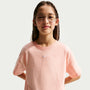 Playera para niña talla grande Nike Sportswear Essential – Naranja ártico – vista 1