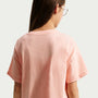 Playera para niña talla grande Nike Sportswear Essential – Naranja ártico – vista 2