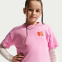 Playera para niña talla grande Nike Sportswear – Rosa amanecer – vista 3