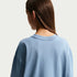 Playera oversized para niña talla grande Nike Sportswear – Azul de trabajo – vista 2