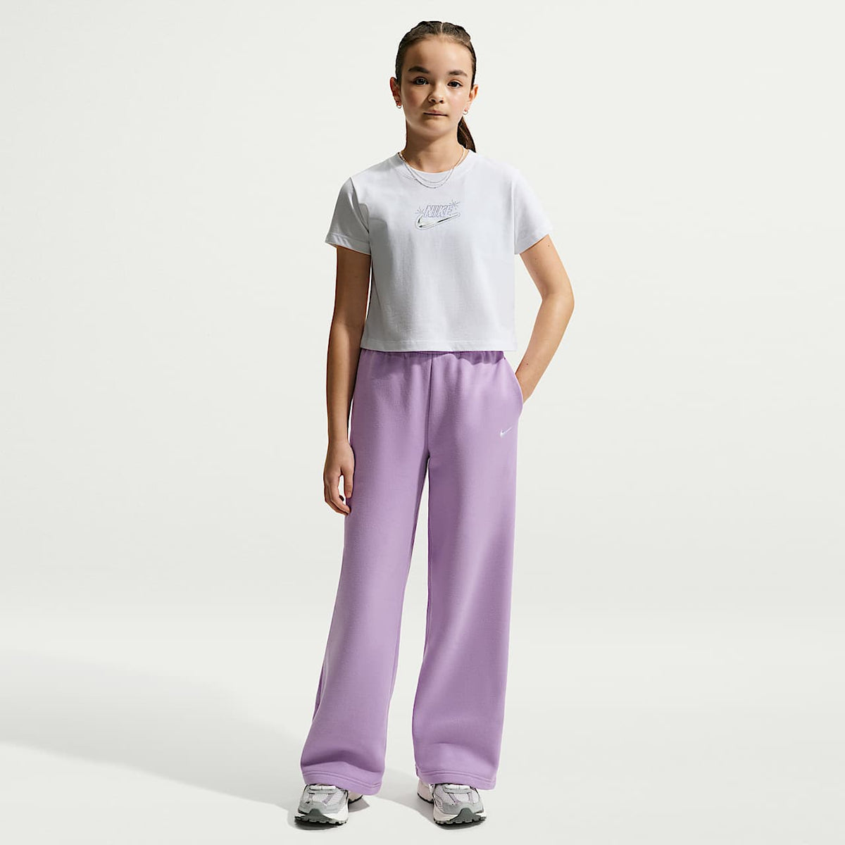 Camiseta Corta Nike Sportswear para Niña Grande
