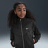 Nike Sportswear Chamarra deportiva de tejido Knit para niña talla grande – Negro/Negro/Blanco – vista 1