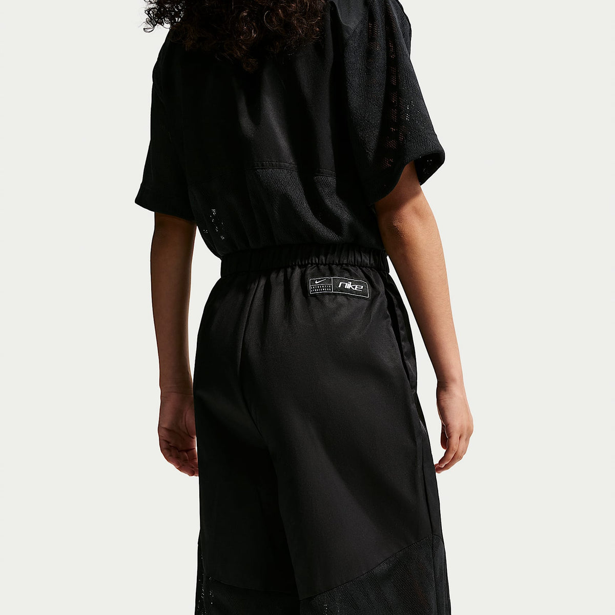 Jumpsuit de baile de tejido Woven para niña talla grande Nike Sportswear – Negro – vista 3