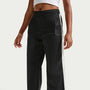 Pants de tejido Woven para niña talla grande Nike Sportswear Collection – Negro/Perla suave/Negro – vista 2