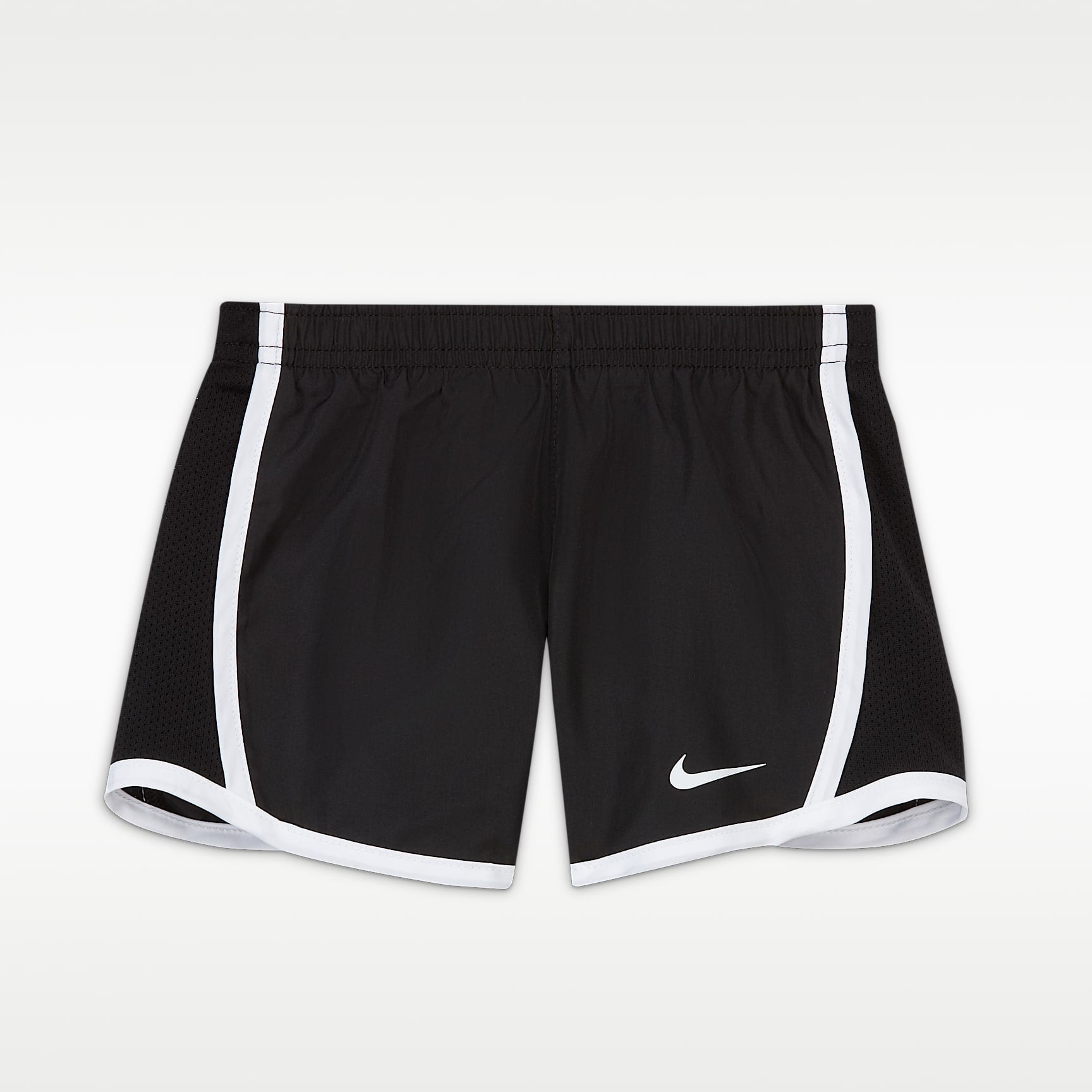Shorts Dri-FIT Tempo infantiles Nike – Negro/Blanco – vista 1