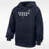 Sudadera con gorro sin cierre Club Fleece para niños talla grande Nike College (Howard University) – Azul marino universitario – vista 1