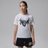 Playera Heart Sketch para niños talla grande Jordan – Blanco – vista 1
