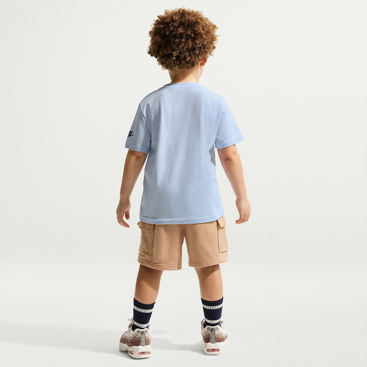 Playera Ice Cream Sandwich para niños talla pequeña Nike – Azul hidrógeno – vista 5