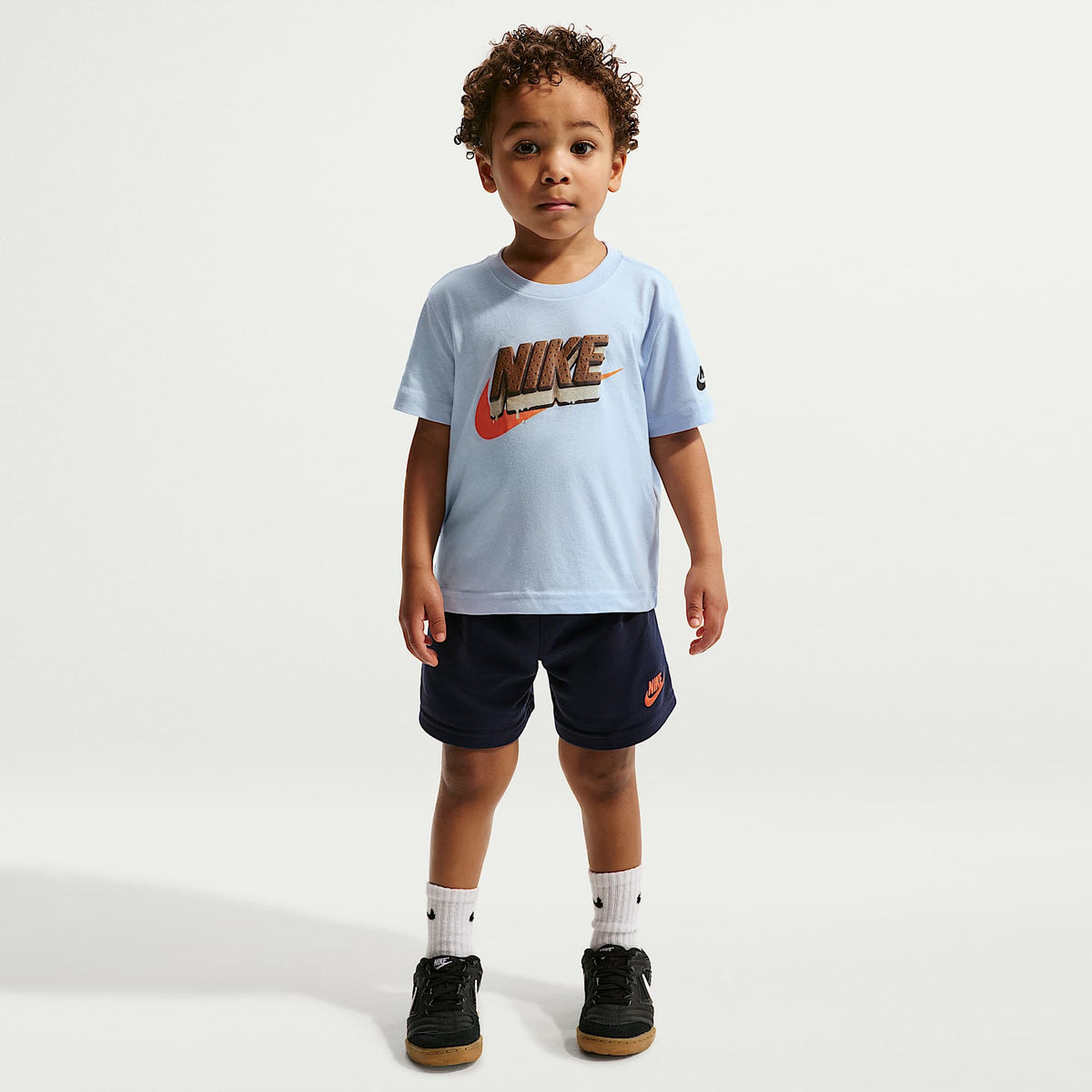 Playera Ice Cream Sandwich para niños pequeños Nike – Azul hidrógeno – vista 4
