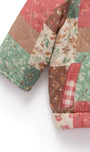 Chaqueta Acolchada Reversible Purebaby con Estampado Patchwork