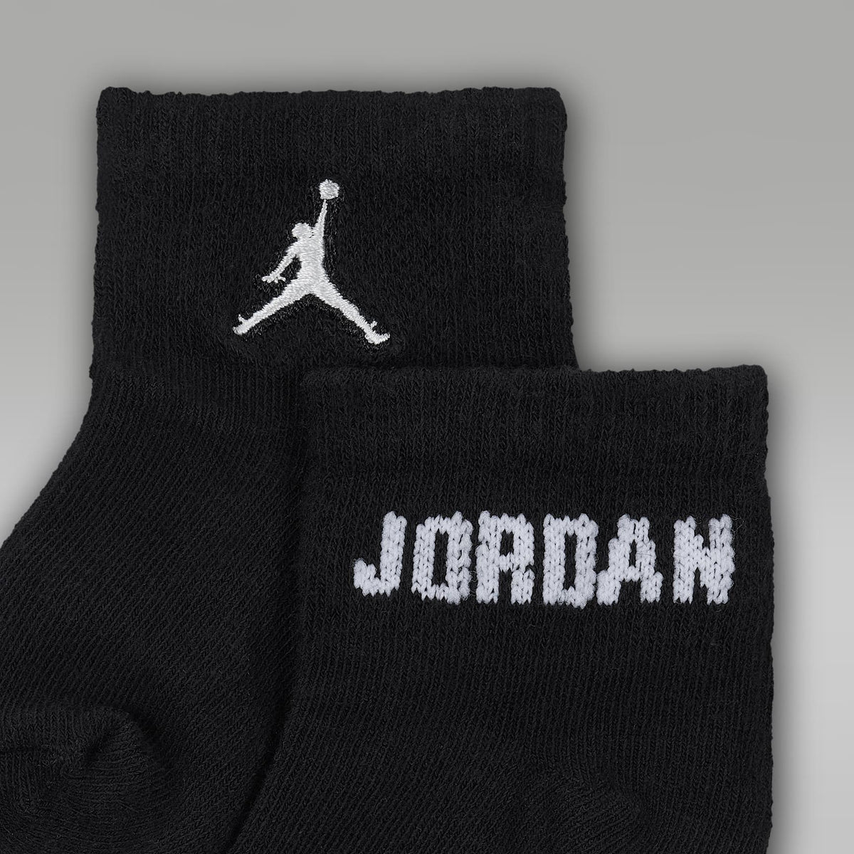 Calcetines al tobillo para bebé e infantil (6 pares) Jordan Everyday Essentials – Negro – vista 3