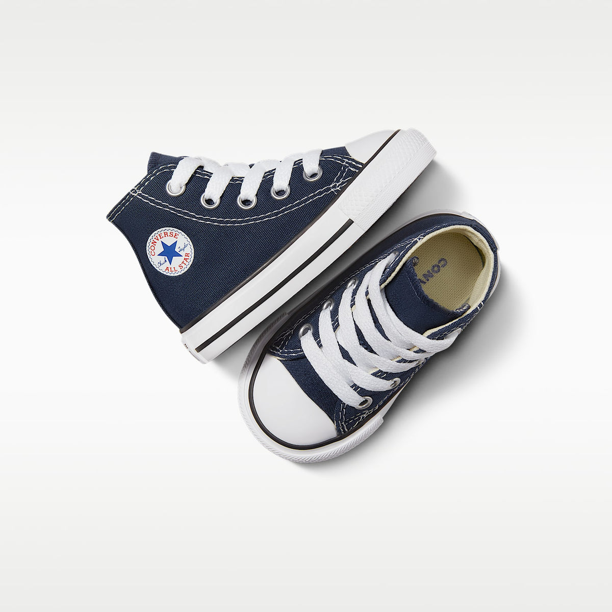 Converse Chuck Taylor All Star de perfil alto – Azul marino – vista 4