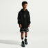 Sudadera con gorro oversized Club Fleece para niños talla grande Ja – Negro/Blanco – vista 7