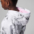Sudadera con gorro sin cierre estampada para niños talla grande Jordan Essentials – Blanco – vista 4