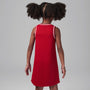 Vestido de tela de punto 23 para niños talla pequeña Jordan – Rojo gimnasio – vista 2